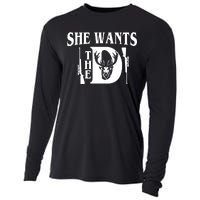 She Wants the D Hunting Cooling Performance Long Sleeve Crew