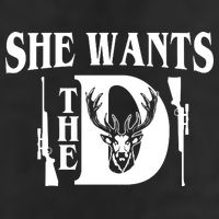 She Wants the D Hunting Golf Towel