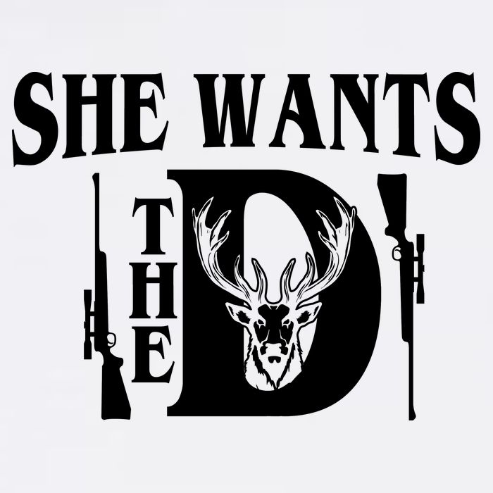 She Wants the D Hunting Garment-Dyed Sweatshirt