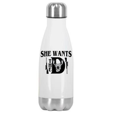 She Wants the D Hunting Stainless Steel Insulated Water Bottle