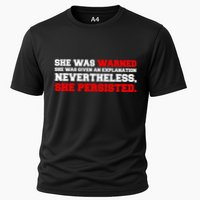 She Was Warned - Given an Explanation. Nevertheless, She Persisted. Performance Shirt