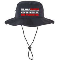 She Was Warned - Given an Explanation. Nevertheless, She Persisted. Bucket Hat