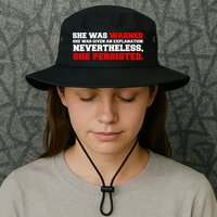 She Was Warned - Given an Explanation. Nevertheless, She Persisted. Bucket Hat