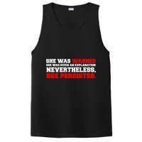 She Was Warned - Given an Explanation. Nevertheless, She Persisted. PosiCharge Competitor Tank
