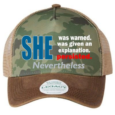 She Was Warned Given An Explanation Persisted Nevertheless Legacy Tie Dye Trucker Hat