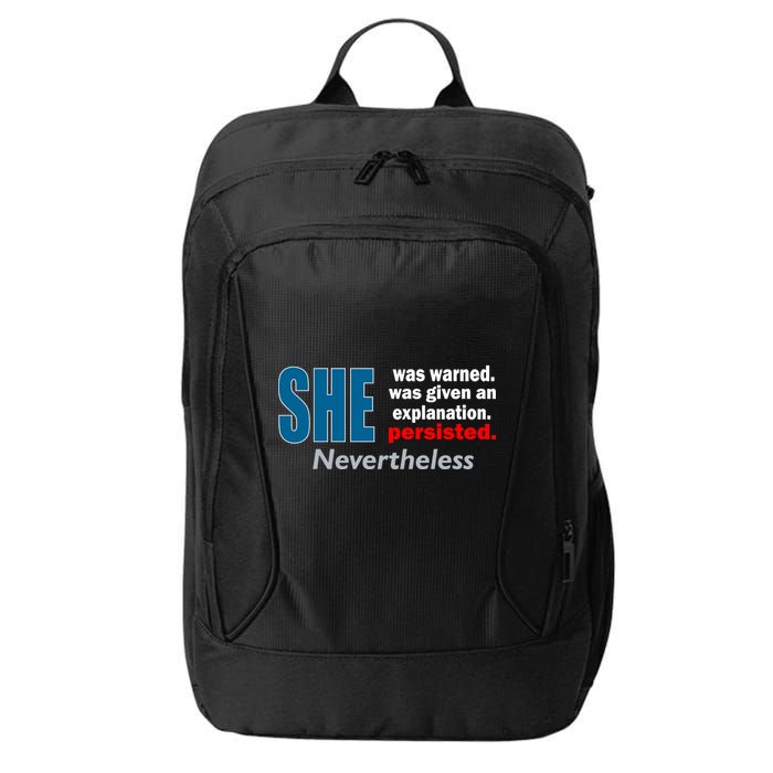 She Was Warned Given An Explanation Persisted Nevertheless City Backpack