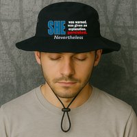 She Was Warned Given An Explanation Persisted Nevertheless Legacy Cool Fit Booney Bucket Hat