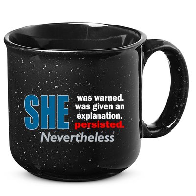 She Was Warned Given An Explanation Persisted Nevertheless 15oz Campfire Ceramic Mug