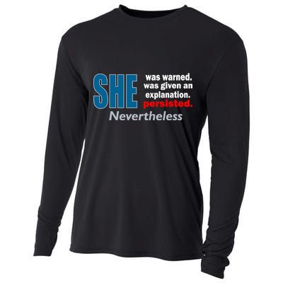 She Was Warned Given An Explanation Persisted Nevertheless Cooling Performance Long Sleeve Crew