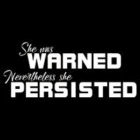 She Was Warned Nevertheless, She Persisted. Protest City Backpack