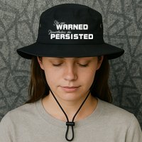 She Was Warned Nevertheless, She Persisted. Protest Bucket Hat
