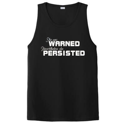 She Was Warned Nevertheless, She Persisted. Protest PosiCharge Competitor Tank