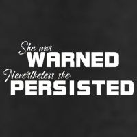 She Was Warned Nevertheless, She Persisted. Protest Golf Towel