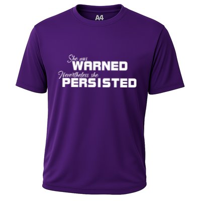 She Was Warned Nevertheless, She Persisted. Protest Performance Shirt