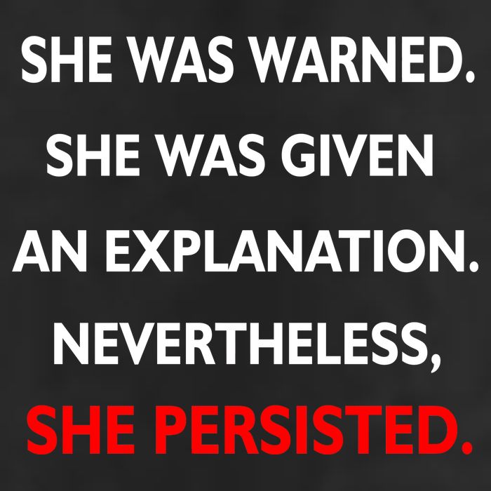 She Was Was Warned Nevertheless Persisted 15oz Campfire Ceramic Mug