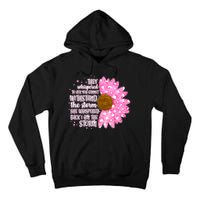 She Whispers Back I Am The Storm Pink Flower Tall Hoodie