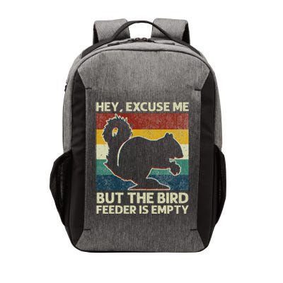 Squirrel Hey Excuse Me But Your Bird Feeder Is Empty Vector Backpack