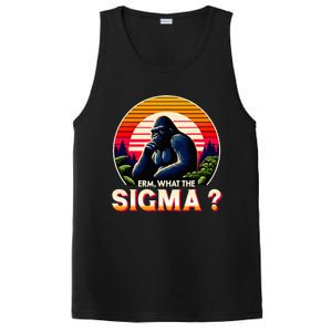 Sarcastic Humor Erm What The Sigma Funny Ironic PosiCharge Competitor Tank