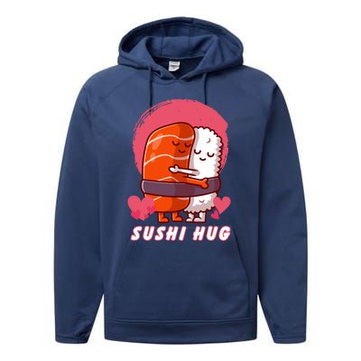 Sushi Hug Essential Performance Fleece Hoodie