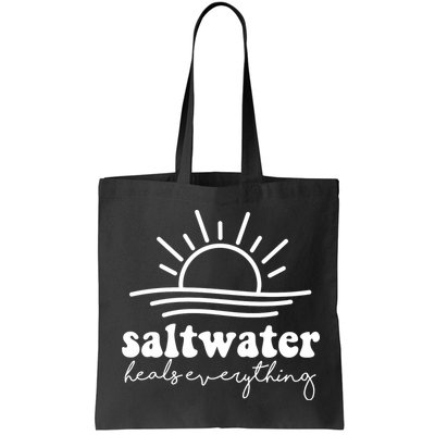 Saltwater Heals Everything Sunset Bag