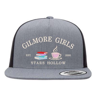 Stars Hallow Embroidered Gilmore G.I.R.L.S Flat Bill Trucker Hat