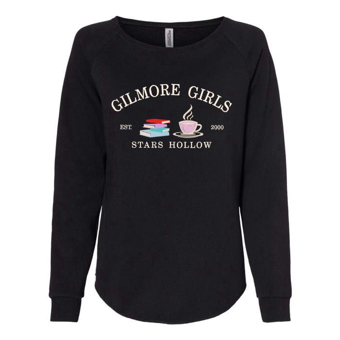 Stars Hallow Embroidered Gilmore G.I.R.L.S Womens California Wash Sweatshirt