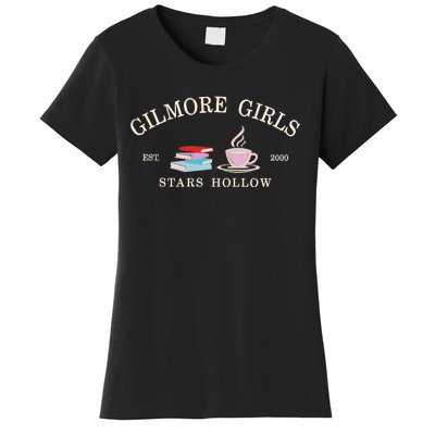 Stars Hallow Embroidered Gilmore G.I.R.L.S Women's T-Shirt