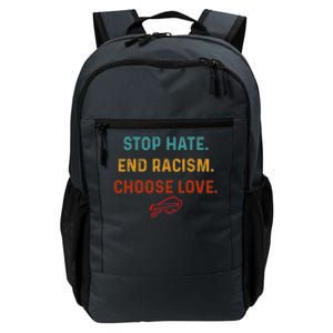 Stop Hate End Racism Choose Love Daily Commute Backpack