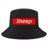 Sheep Red Box Logo Cool Comfort Performance Bucket Hat
