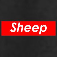Sheep Red Box Logo Golf Towel