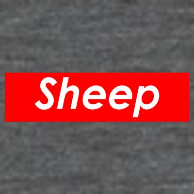 Sheep Red Box Logo T-Shirt
