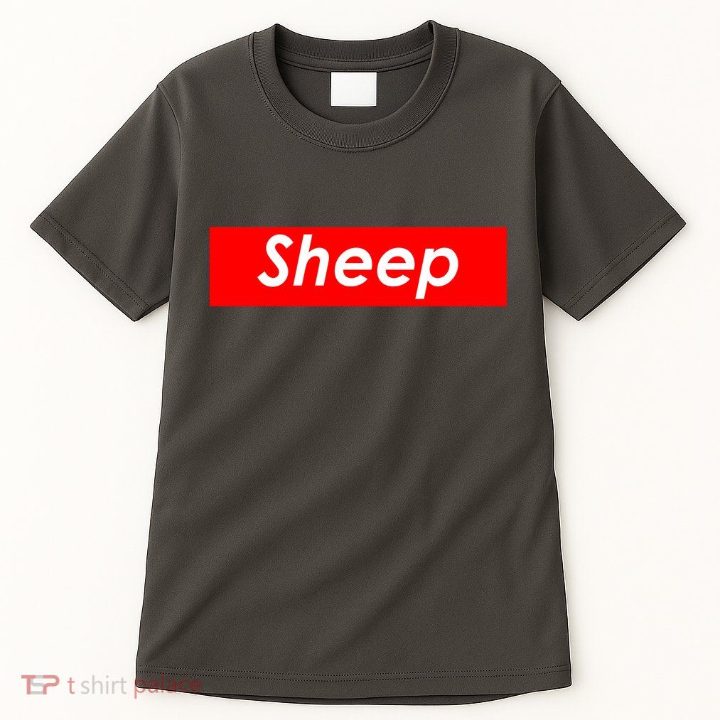 Sheep Red Box Logo Tall T-Shirt