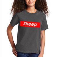 Sheep Red Box Logo Kids T-Shirt