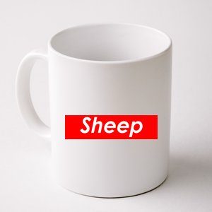 Sheep Red Box Logo Coffee Mug