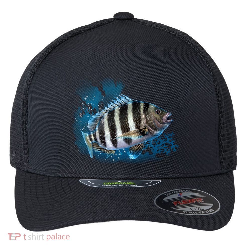 Sheepshead Flexfit Unipanel Trucker Cap