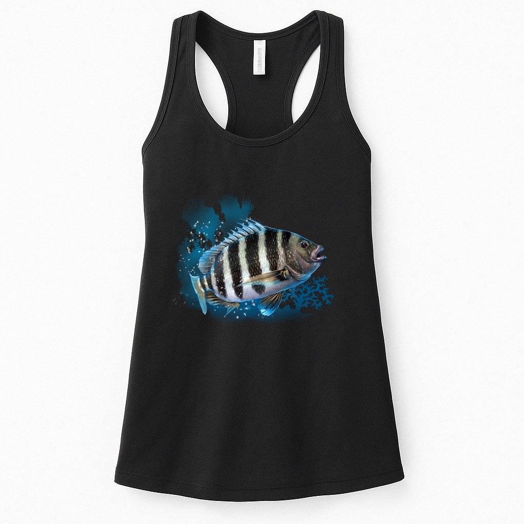 Sheepshead Womens Tank Top