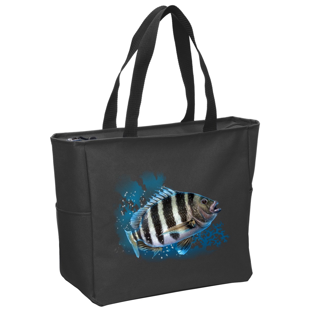 Sheepshead Zip Tote Bag