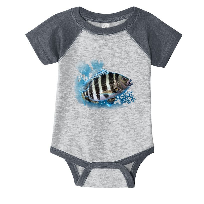 Sheepshead Infant Baby Jersey Bodysuit