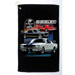 Shelby Ford Mustang Models Platinum Collection Golf Towel