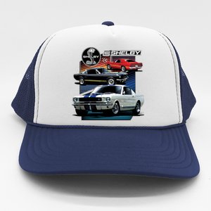 Shelby Ford Mustang Models Trucker Hat