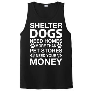 Shelter Dogs Need Homes PosiCharge Competitor Tank