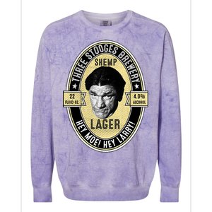 Shemp Lager Three Stooges Colorblast Crewneck Sweatshirt