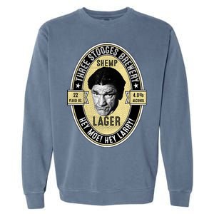 Shemp Lager Three Stooges Garment-Dyed Sweatshirt