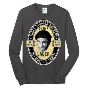 Shemp Lager Three Stooges Tall Long Sleeve T-Shirt