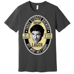 Shemp Lager Three Stooges Premium T-Shirt