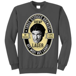 Shemp Lager Three Stooges Tall Sweatshirt