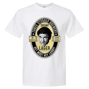 Shemp Lager Three Stooges Garment-Dyed Heavyweight T-Shirt