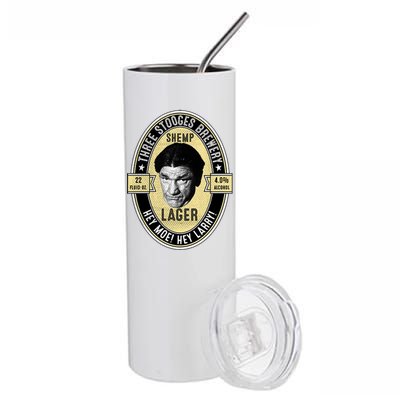 Shemp Lager Three Stooges Stainless Steel Tumbler