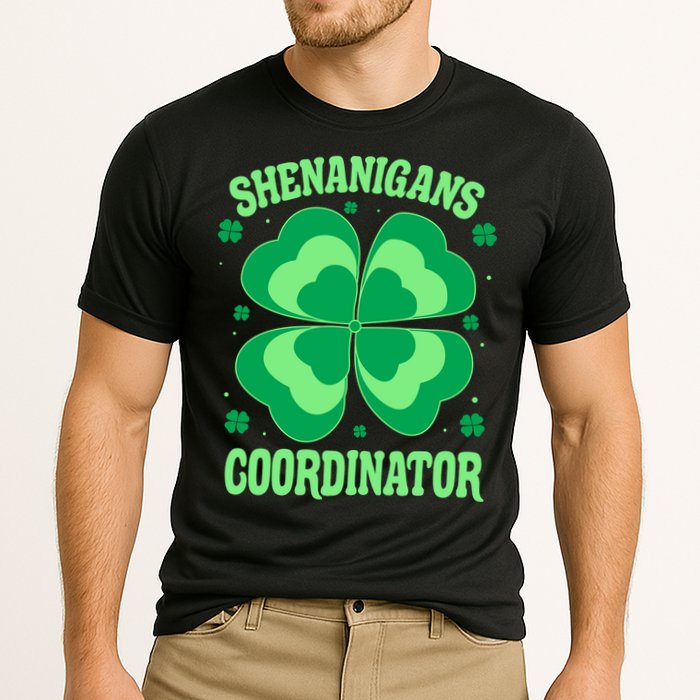 Shenanigan Coordinator Shamrock Clover Performance Shirt