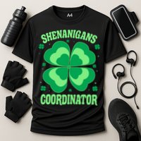 Shenanigan Coordinator Shamrock Clover Performance Shirt